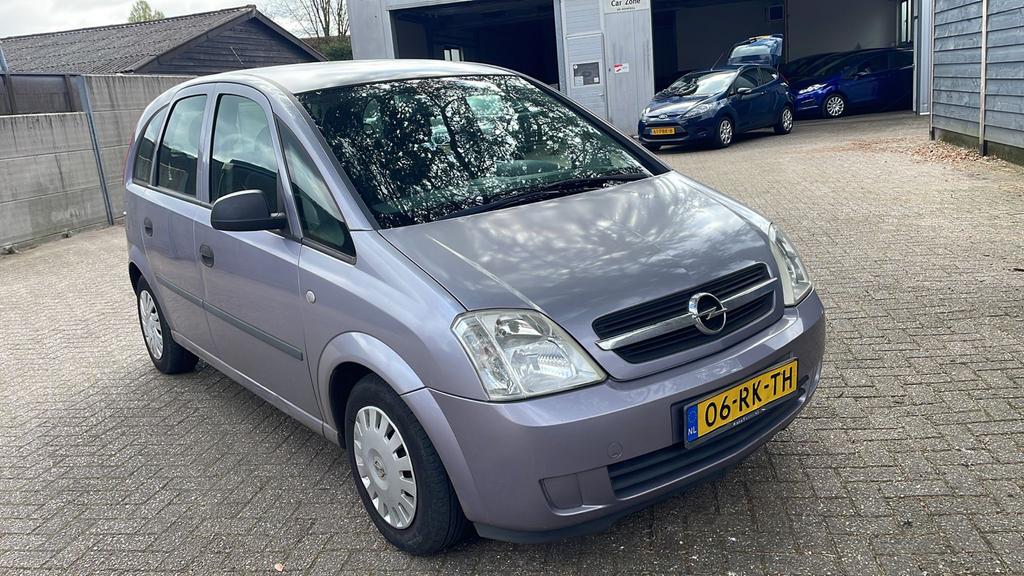 Opel Meriva 1.4-16V/HOGE INSTAP/CRUISECONTROL/NAP, Auto's, Voorwielaandrijving, Stof, 4 cilinders, Bedrijf