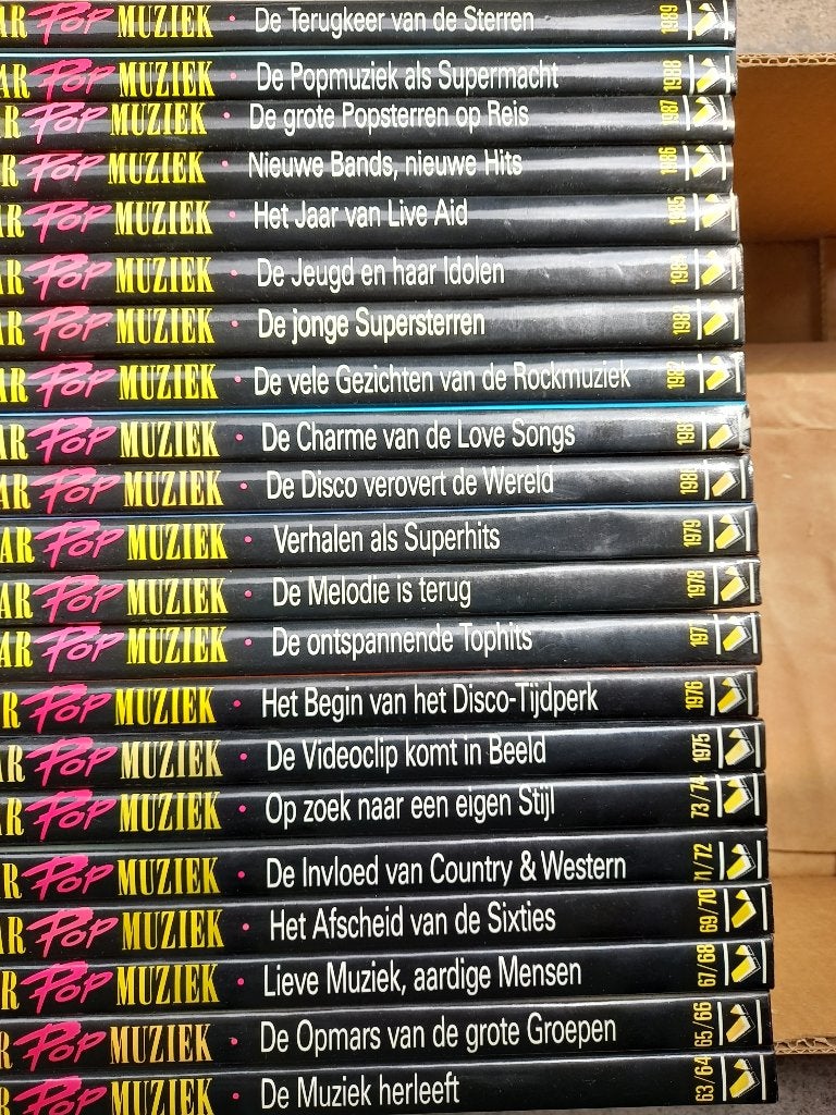 Boeken serie 25 jaar popmuziek, Ophalen of Verzenden, Zo goed als nieuw, Artiest, Diverse auteurs