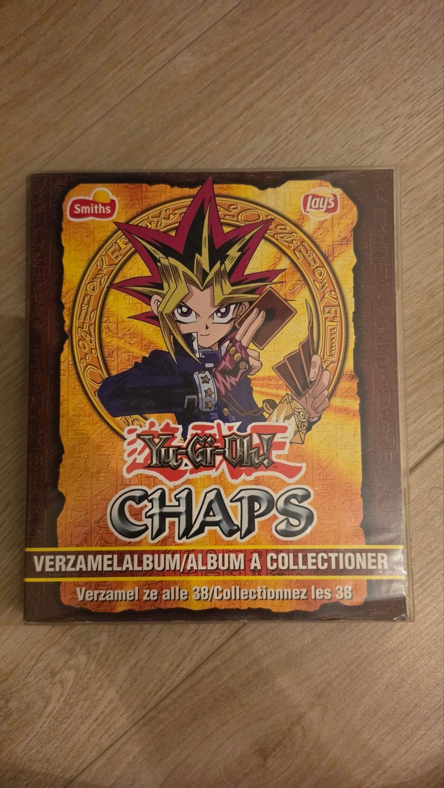 Yu-Gi-Oh! Chaps Verzamelalbum met 38 Chaps, Hobby en Vrije tijd, Verzamelkaartspellen | Yu-gi-Oh!, Ophalen of Verzenden, Zo goed als nieuw