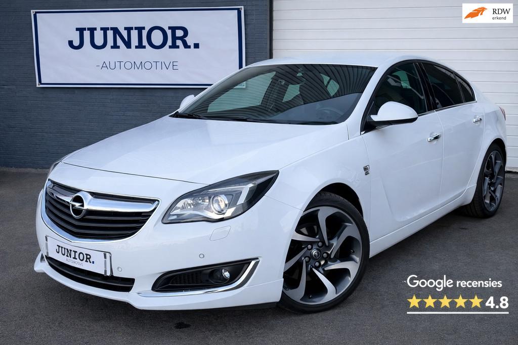 Opel Insignia 1.6 T Innovation OPC/KUIPSTOELEN/VOLONDERHOUD/, Gebruikt, 4 cilinders, Wit, Bedrijf