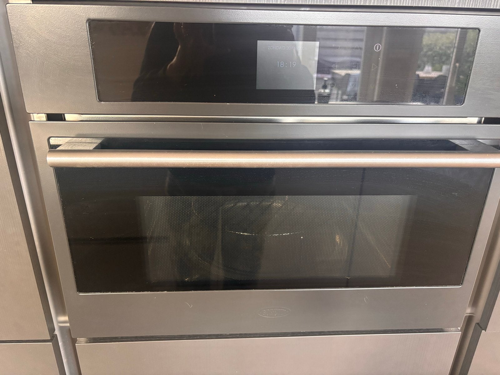 Boretti Inbouw Magnetronoven - Zo goed als nieuw, Witgoed en Apparatuur, Combimagnetron, Grill, Ophalen of Verzenden, Zo goed als nieuw