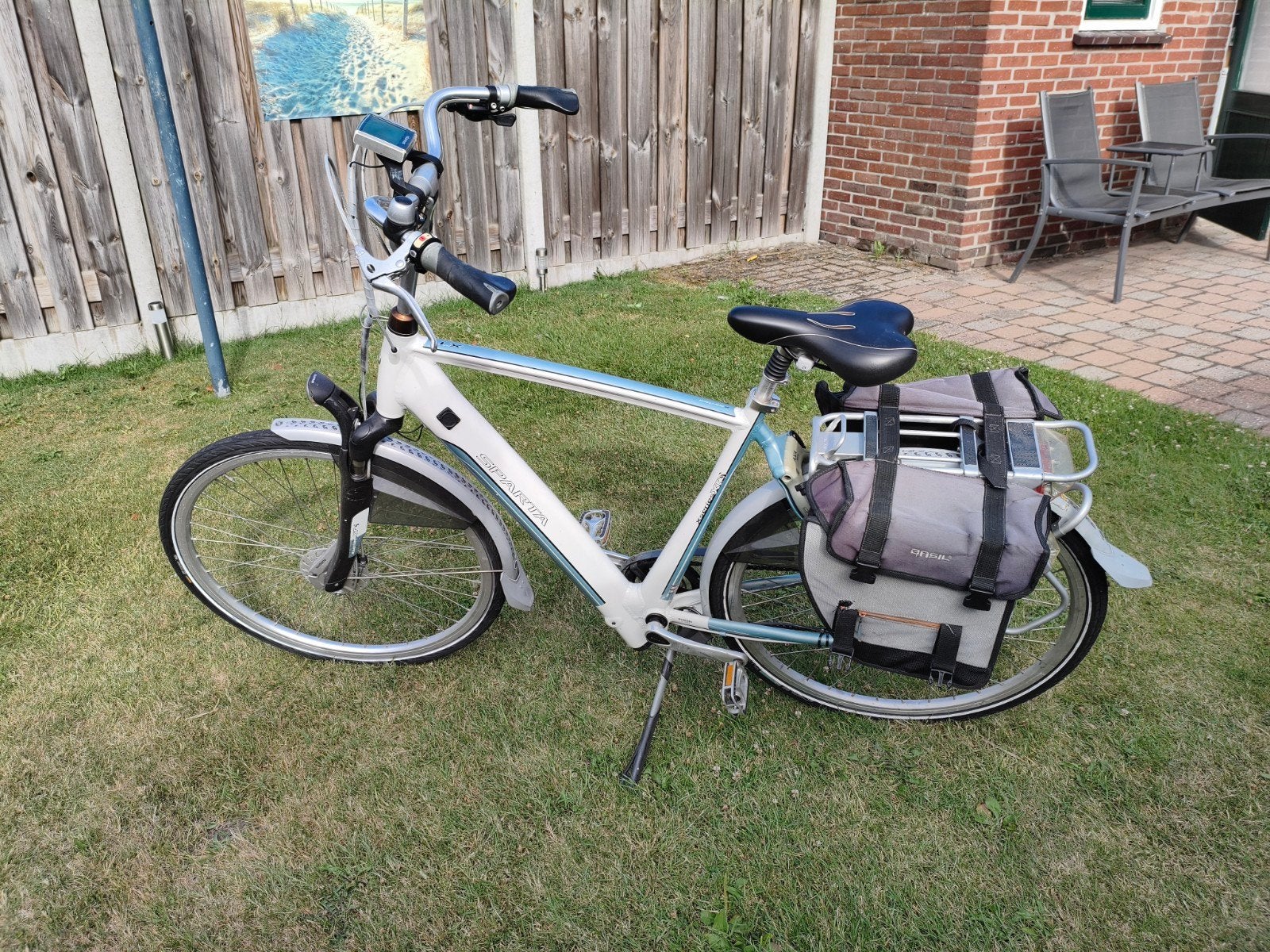 Sparta ION XTS elektrische fiets met fietstassen, Fietsen en Brommers, Elektrische fietsen, Sparta, Gebruikt, Ophalen of Verzenden