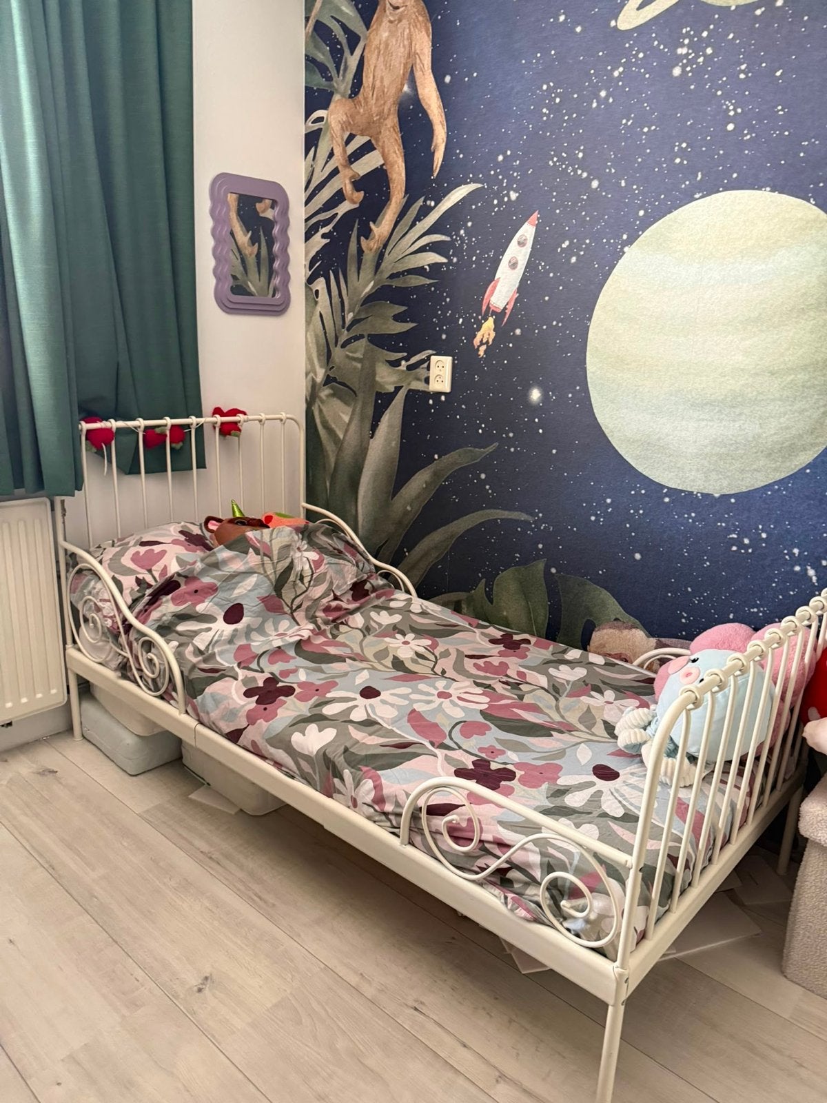 Meegroeibed MINNEN van IKEA, Kinderen en Baby's, Ophalen, Gebruikt, 70 tot 85 cm, Lattenbodem