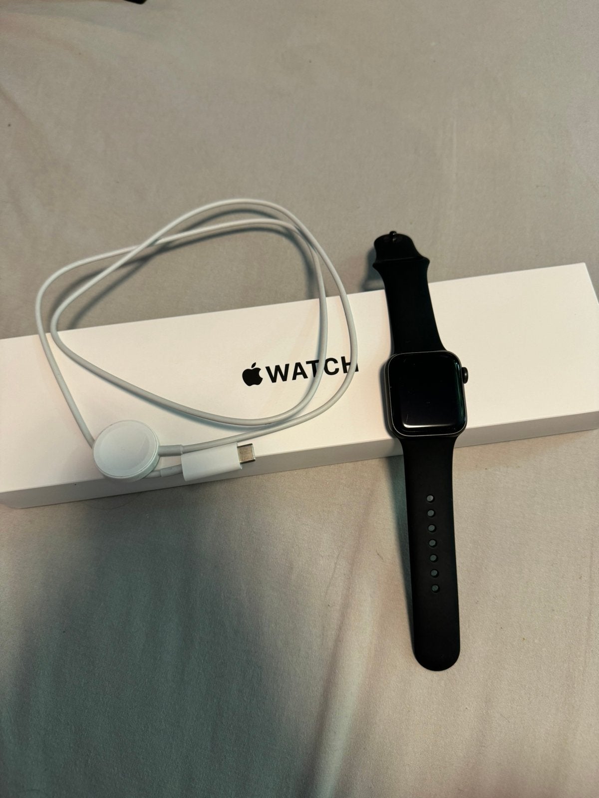 Apple watch se 40mm, Sieraden, Tassen en Uiterlijk, Smartwatches, Ophalen of Verzenden, Zo goed als nieuw, Zwart, IOS
