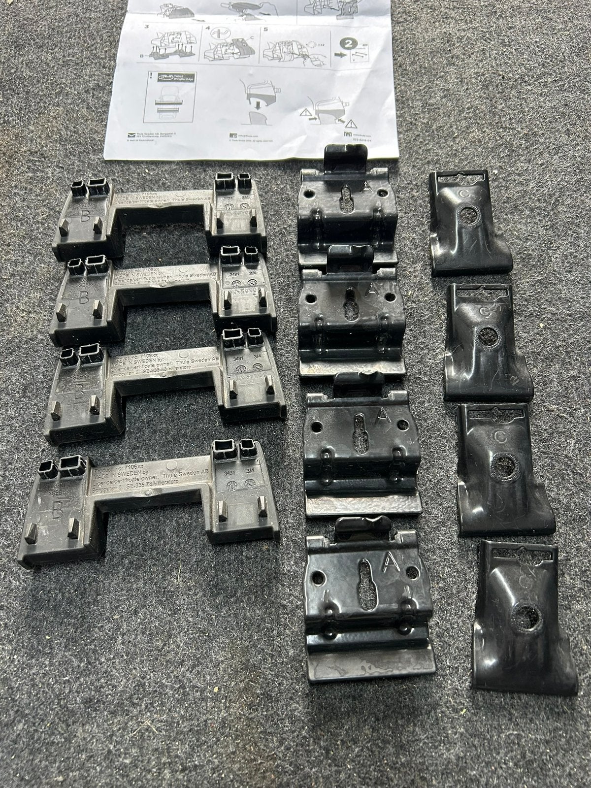 Thule kit 186019 (Audi A4 en Q5), Auto diversen, Dakdragers, Ophalen of Verzenden, Zo goed als nieuw