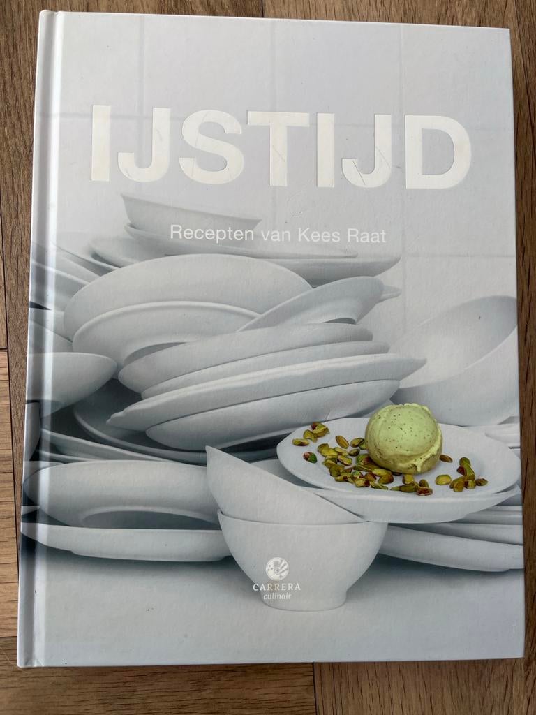 IJstijd recepten van Kees Raat, Boeken, Kookboeken, Ophalen of Verzenden, Gelezen, Italië, Taart, Gebak en Desserts