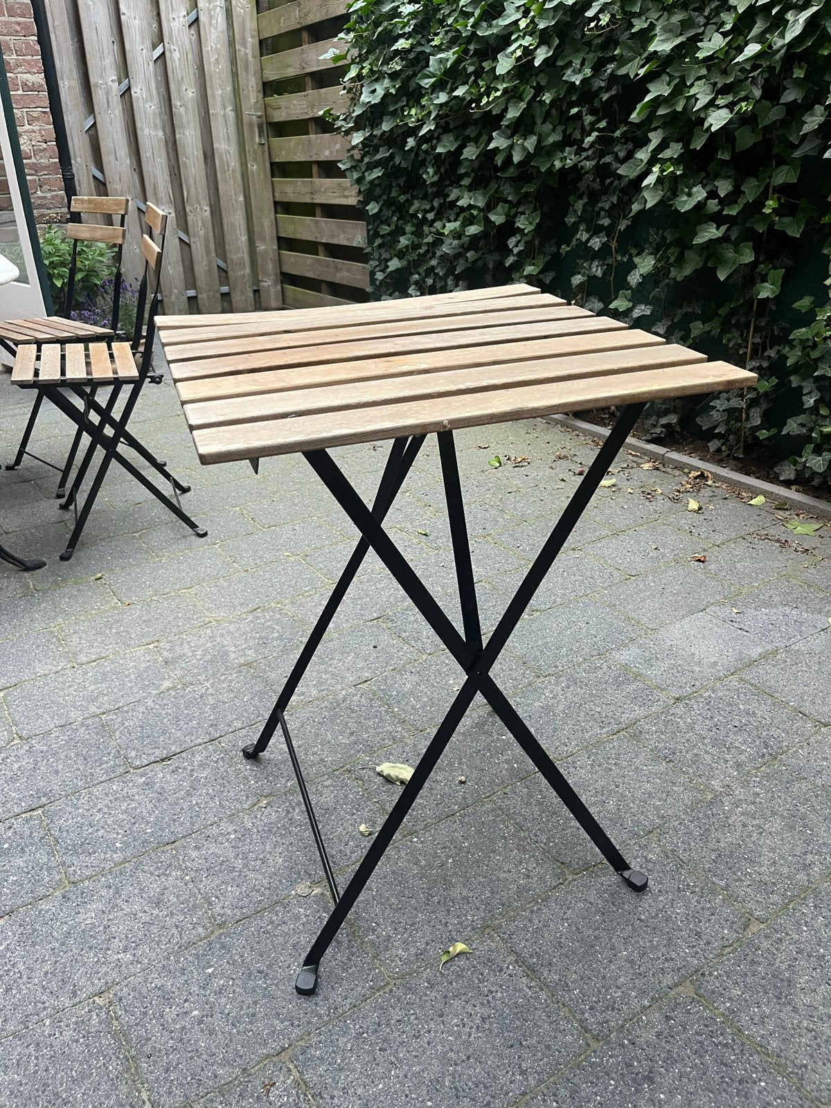 IKEA Tärnö tafeltje - inklapbaar tuintafeltje, Tuin en Terras, Ophalen, Gebruikt, Vierkant, Hout