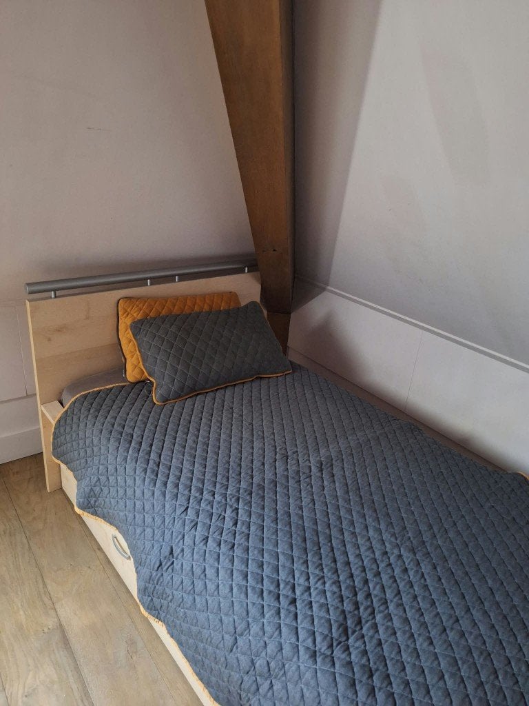Limelight plaid met 2 sierkussens – grijs en okergeel, Gebruikt, Meerkleurig, Lidl, Ophalen of Verzenden