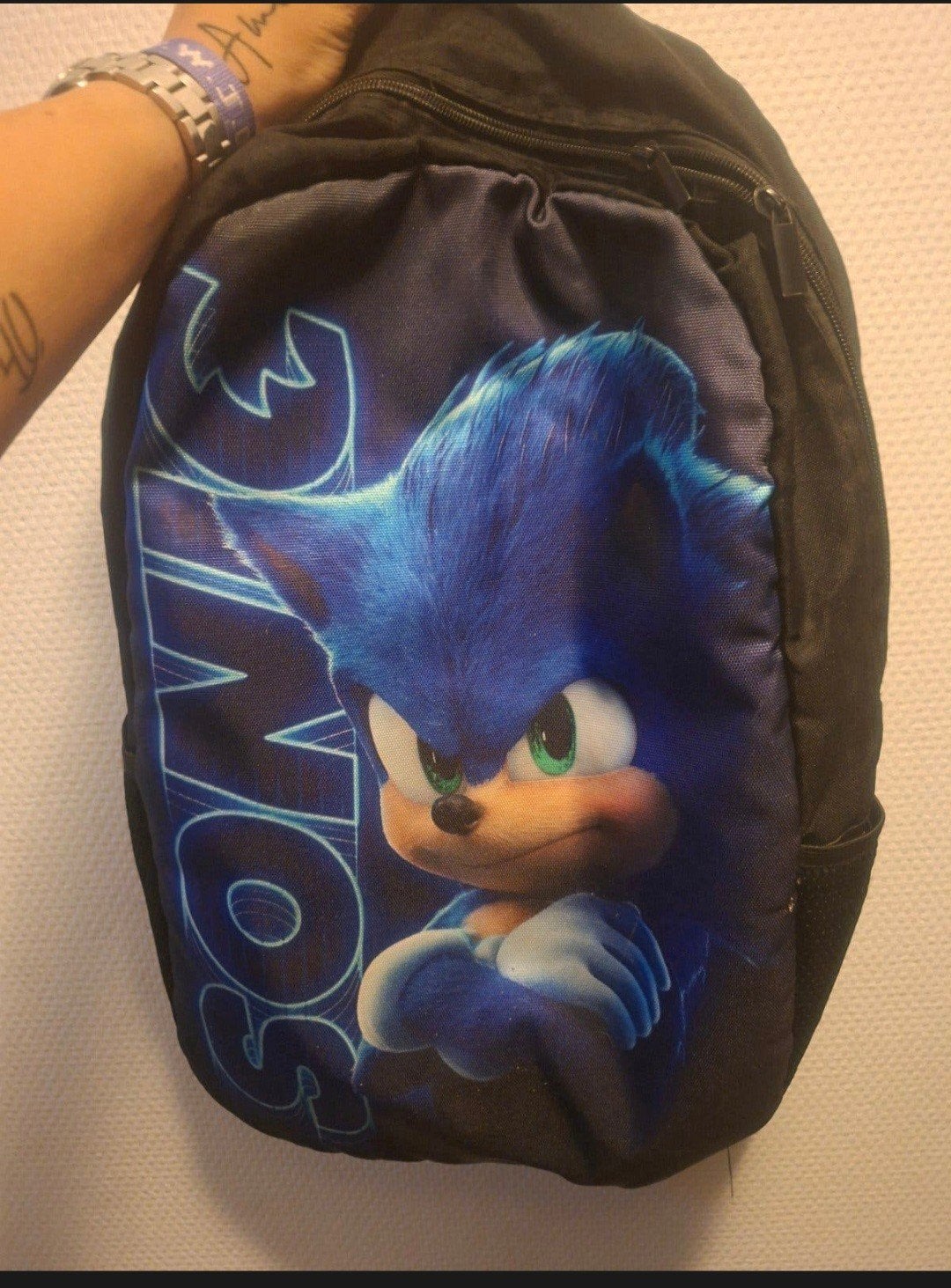 Gratis simpele rugtas van Sonic, Ophalen, Gebruikt, Rugtas