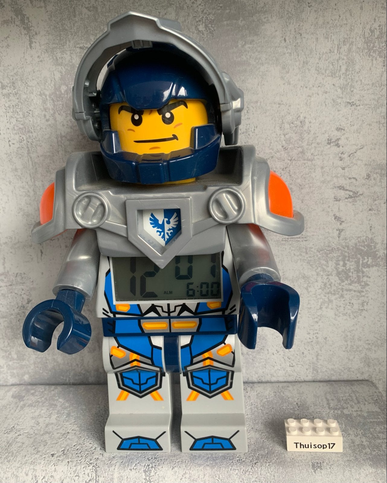 Lego Nexo Knights Minifiguur Wekker 5005115, Ophalen of Verzenden, Zo goed als nieuw, Overige typen, Lego