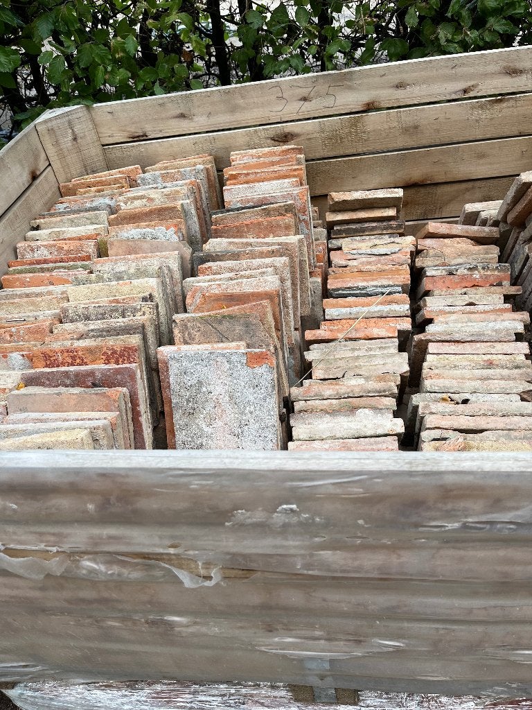 vloerdelen en plavuizen, Ophalen, Gebruikt, Steen of Klei, Minder dan 50 cm