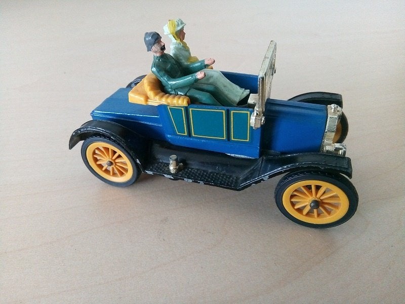 Dinky Toys model T Ford 475, Hobby en Vrije tijd, Ophalen of Verzenden, Gebruikt, Auto, Dinky Toys
