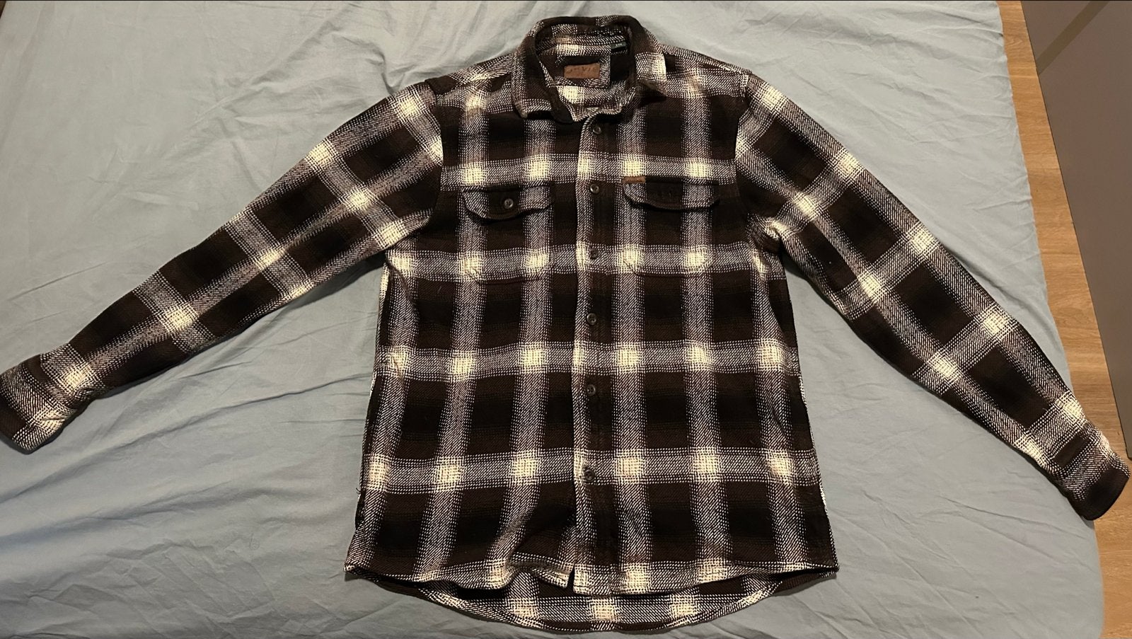 Orvis Snowy River Brushed Knit Shirt - Ultrazacht en Comfort, Kleding | Heren, Ophalen of Verzenden, Nieuw, Bruin, Halswijdte 38 (S) of kleiner