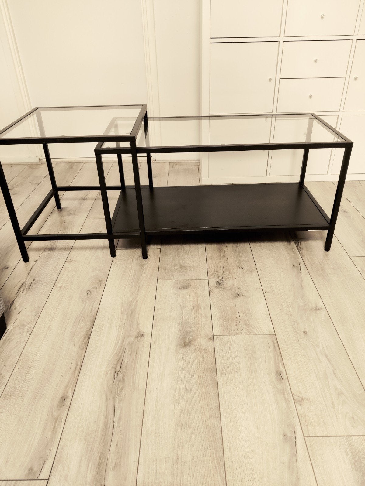 bijzettafels set salontafel, Ophalen, 25 tot 50 cm, Rechthoekig, 50 tot 100 cm