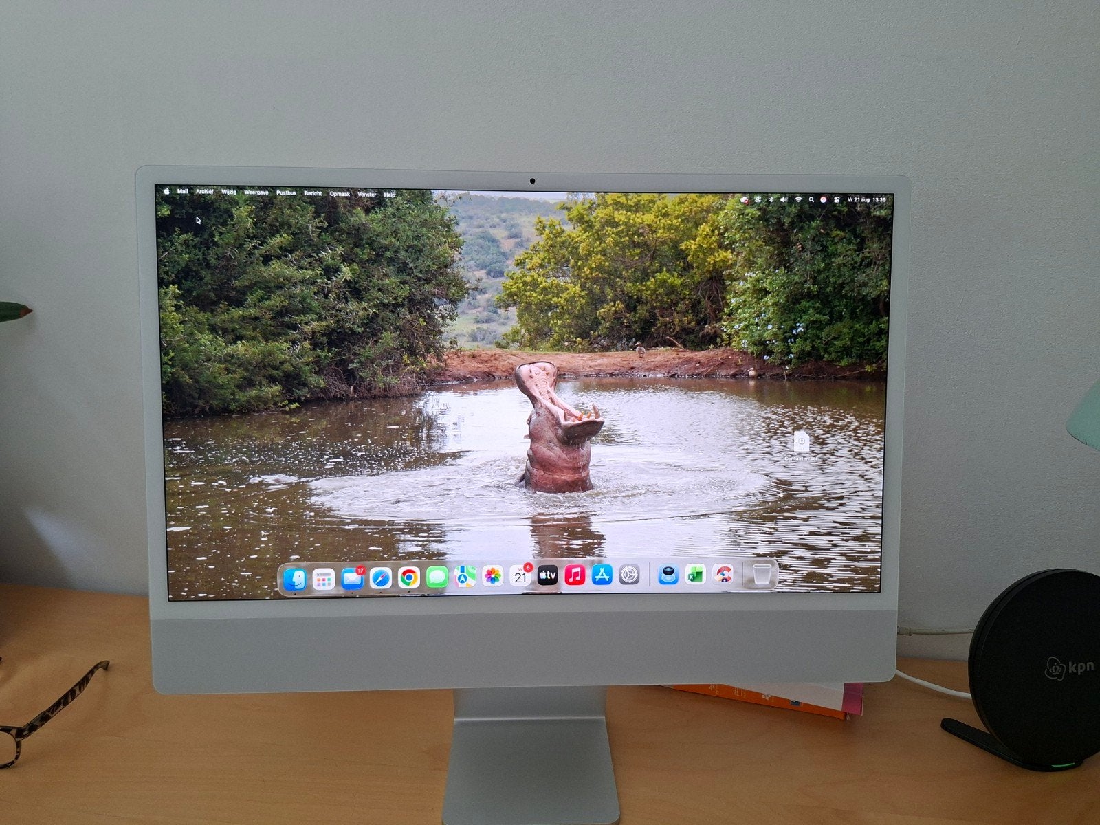 iMac 24 inch - Stijlvolle All-in-One Desktop, Computers en Software, Apple Desktops, Ophalen, 8 GB, IMac, 24 inch