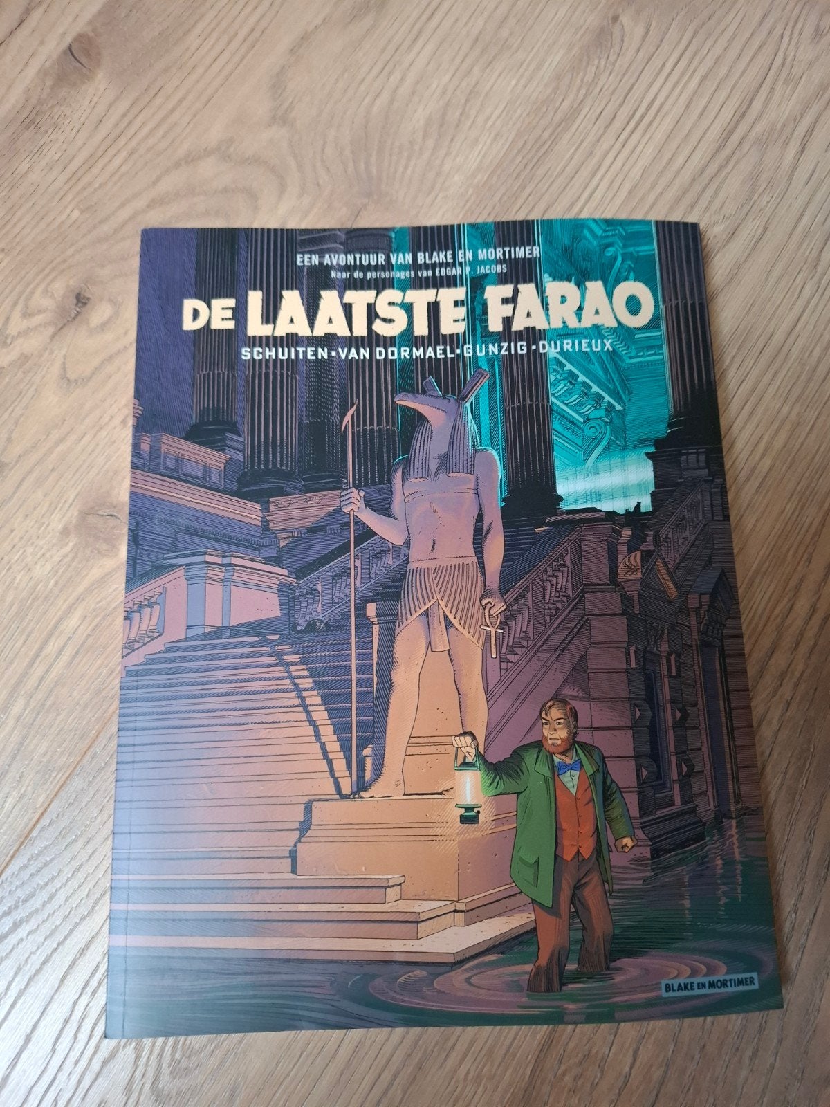 Blake en Mortimer: De Laatste Farao - Nieuwstaat, Eén stripboek, Ophalen of Verzenden, Zo goed als nieuw, Schuiten, Van Dormael, Gunzig, Durieux