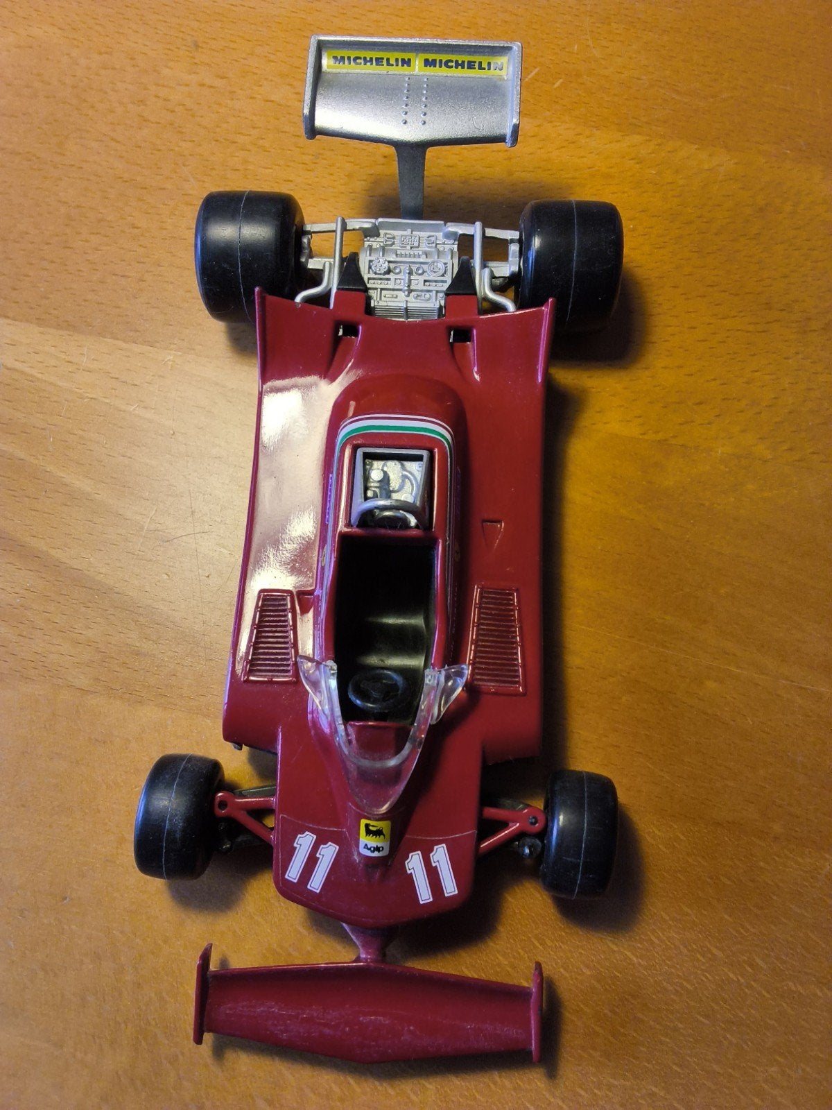 Vintage Polistil Ferrari F1 Jody Scheckter #11 Made in Ital, Ophalen of Verzenden, Gebruikt