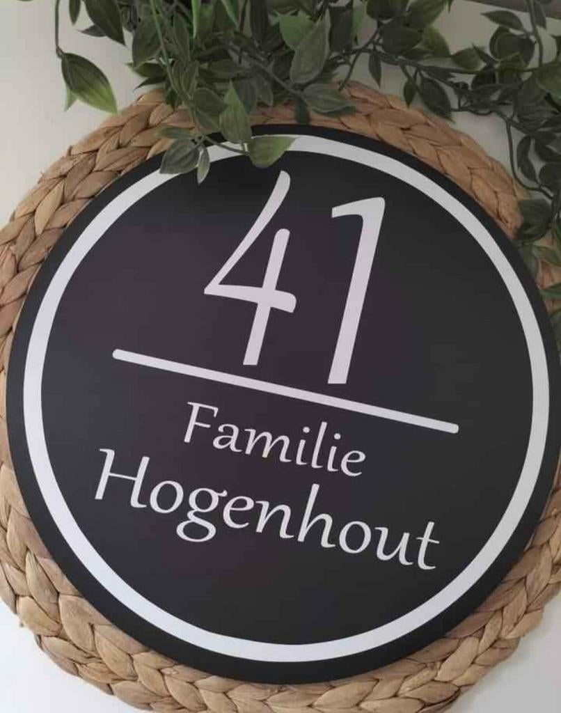 Naamborden ⚫, Meerkleurig, Overige materialen, Nieuw, Ophalen of Verzenden