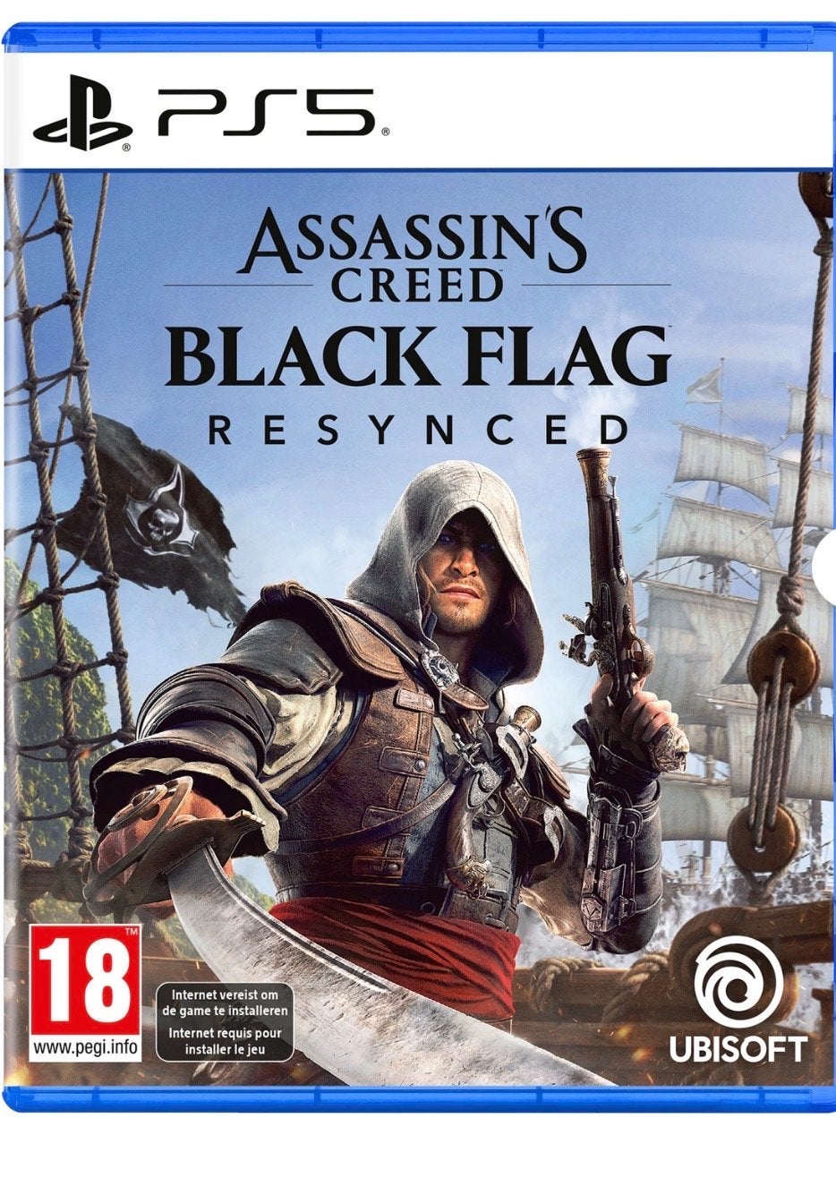 Assassin's Creed Black Flag Resynced PS5, Avontuur en Actie, Online, Vanaf 18 jaar, 1 speler
