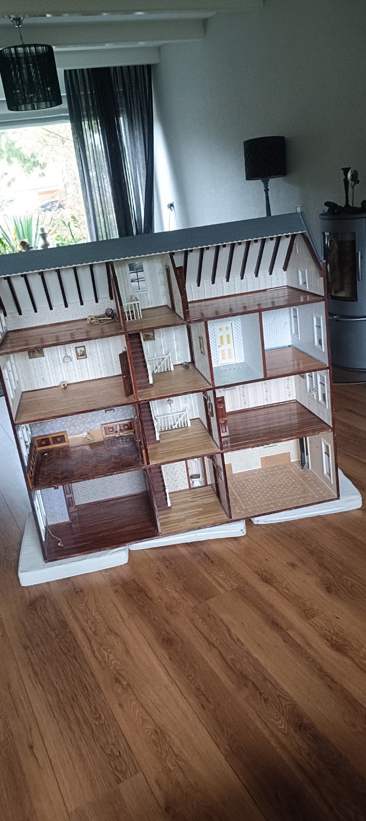poppenhuis, Verzamelen, Poppenhuizen en Toebehoren, Ophalen, Gebruikt, Poppenhuis