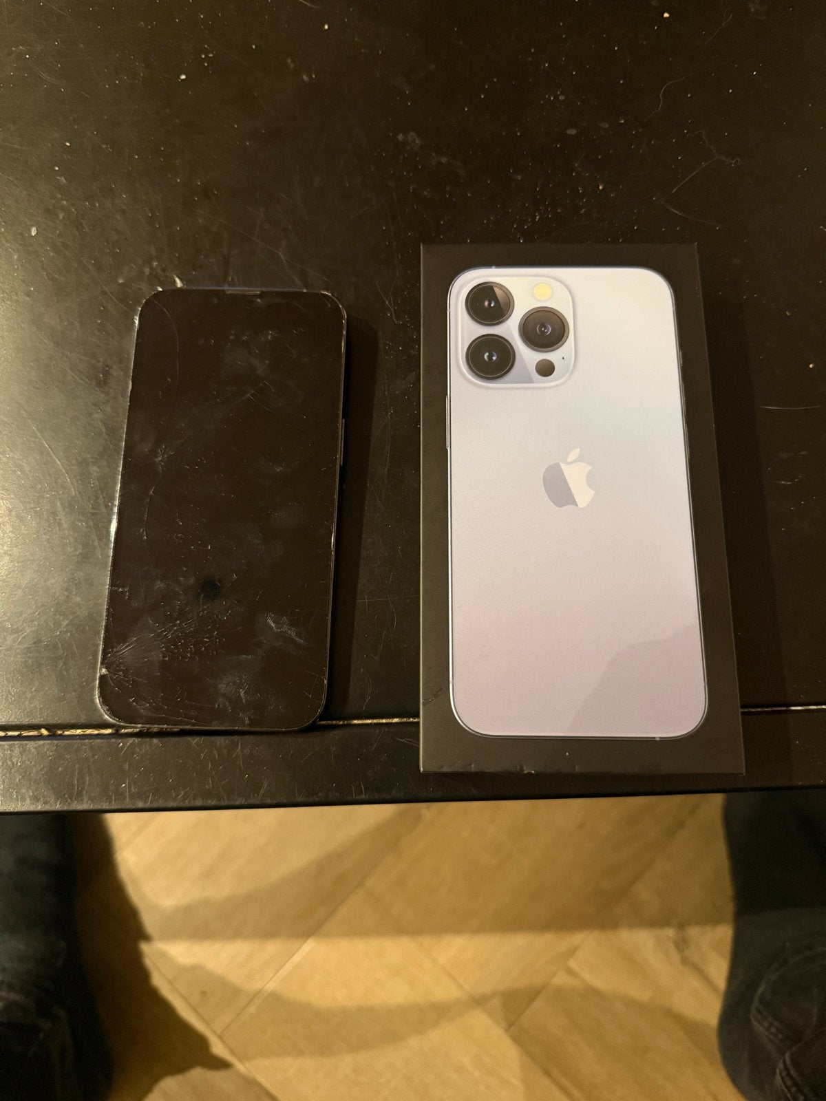 iPhone 13 Pro met kapot beeldscherm, Ophalen, Niet werkend, IPhone 13 Pro