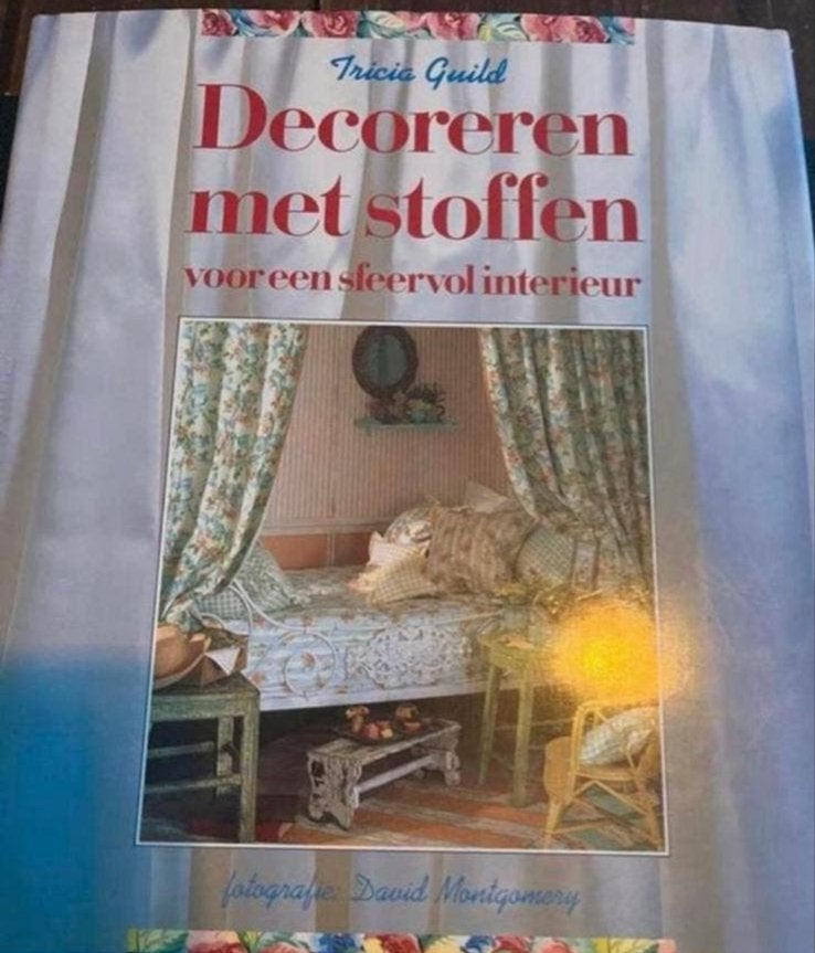 Decoreren met stoffen voor sfeervol interieur Tricia Guild, Ophalen of Verzenden, Zo goed als nieuw