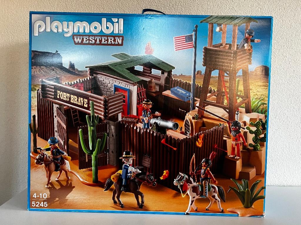 Playmobil 5245 – Western – Western fort, Kinderen en Baby's, Speelgoed | Playmobil, Ophalen of Verzenden, Zo goed als nieuw, Complete set
