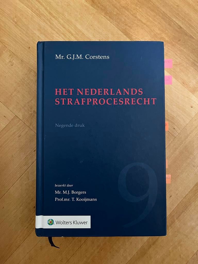 Het Nederlands Strafprocesrecht - 9e druk, Boeken, Ophalen of Verzenden, Zo goed als nieuw