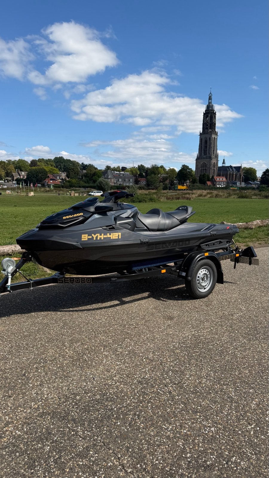 Seadoo RXT 300 - Krachtige waterscooter met trailer, Ophalen, Zo goed als nieuw, Benzine, 200 pk of meer