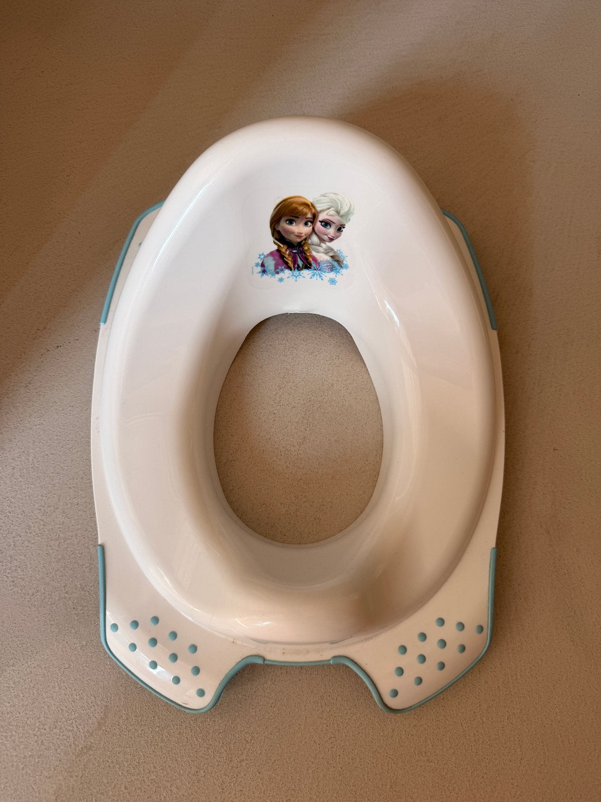 Wc bril toilet verkleiner frozen anna elsa, Ophalen, Gebruikt
