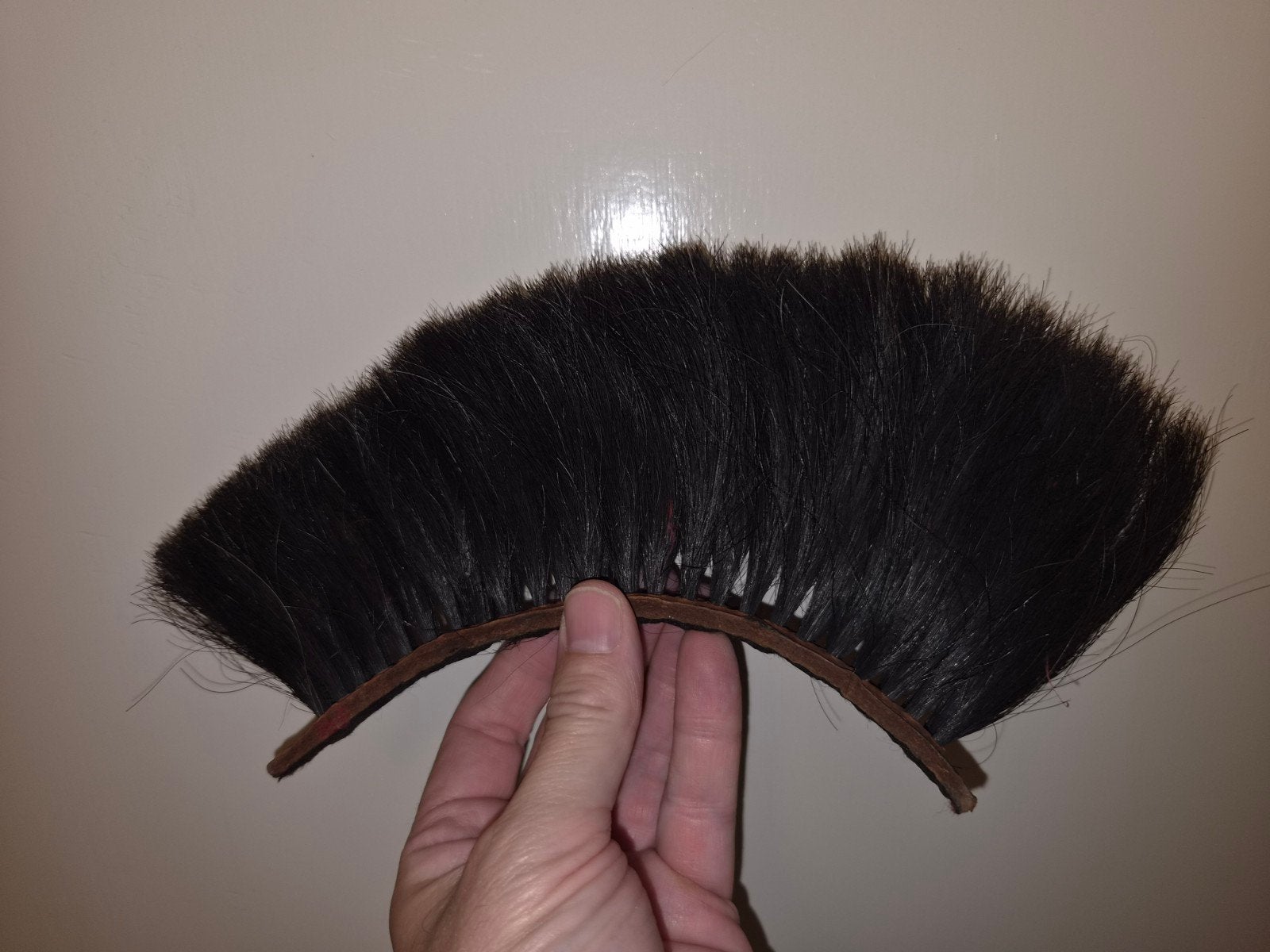 Paardenhaar kam voor helm, Ophalen of Verzenden