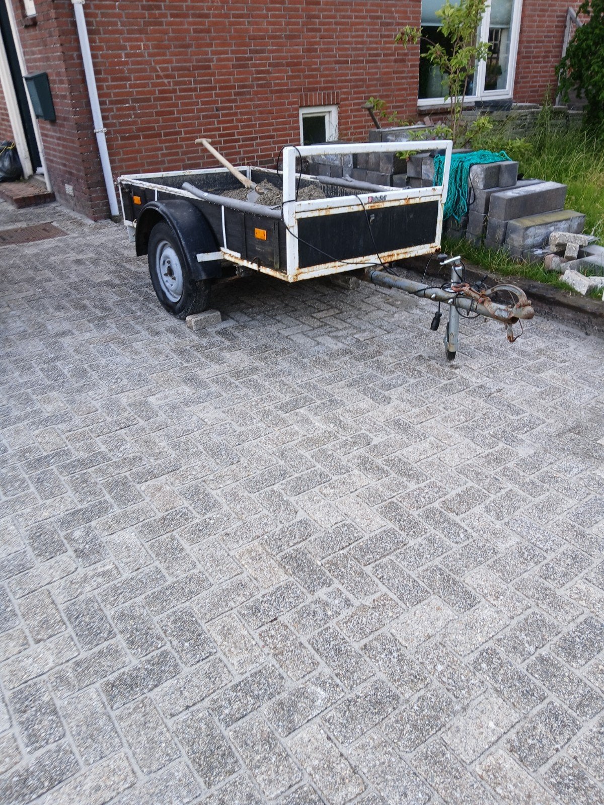 Aanhanger met band, Ophalen of Verzenden