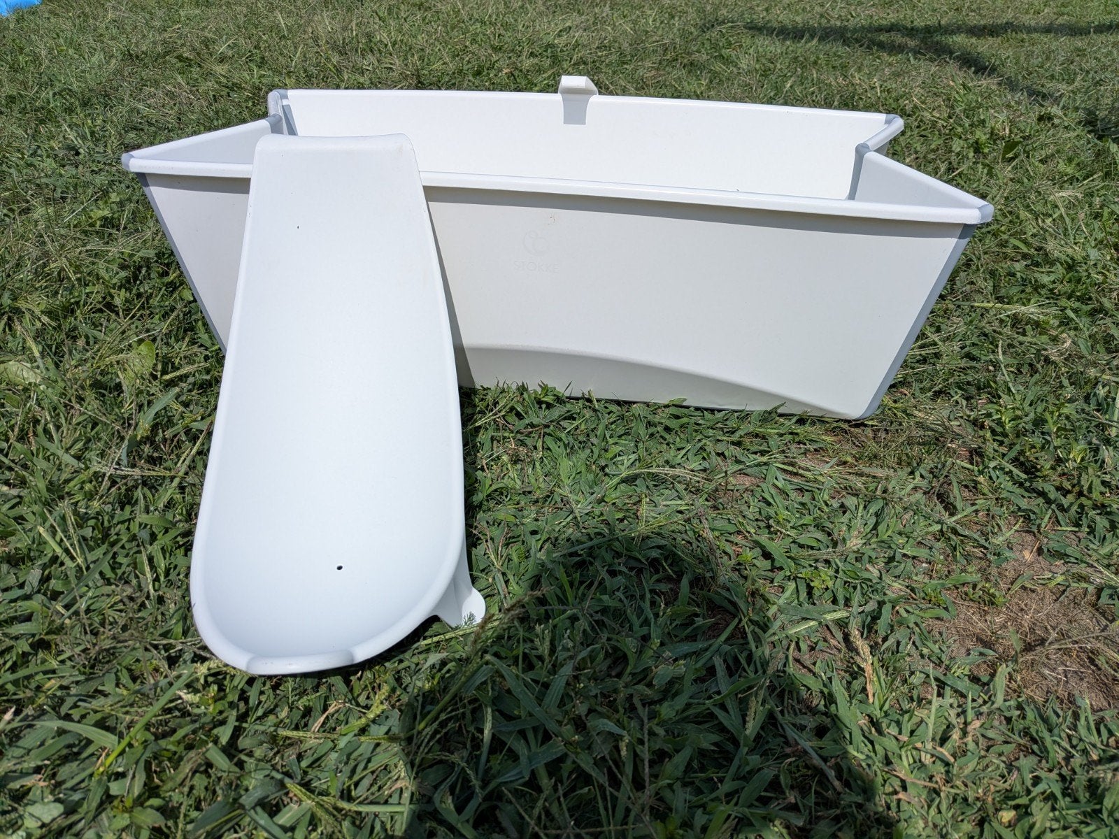 Stokke Flexi Bath XL opvouwbaar babybad met baby-inzet, Overige merken, Ophalen of Verzenden, Zo goed als nieuw, Badje