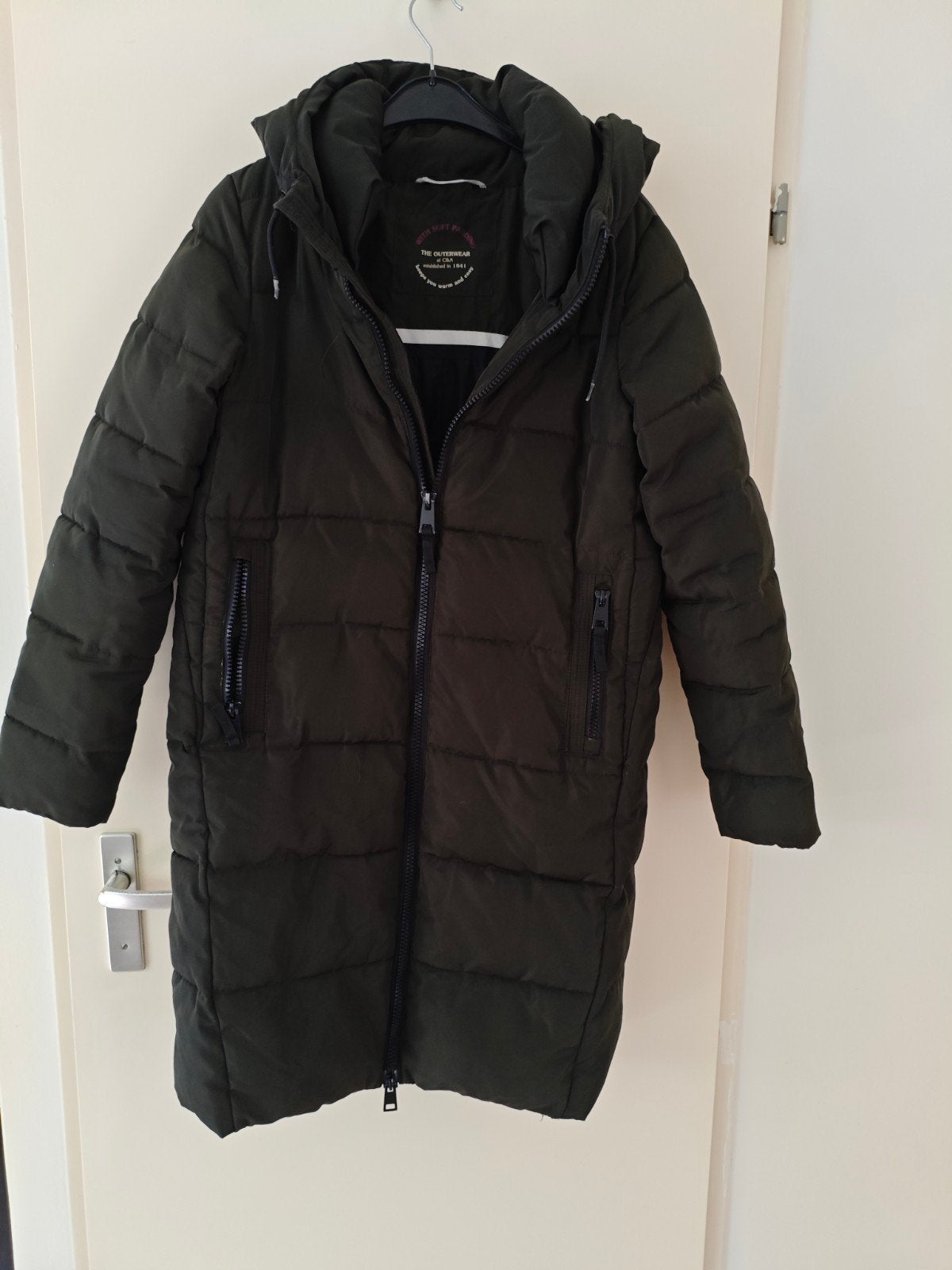 C&A The Outerwear Winterjas met Soft Padding, C&A, Ophalen of Verzenden, Gedragen, Groen