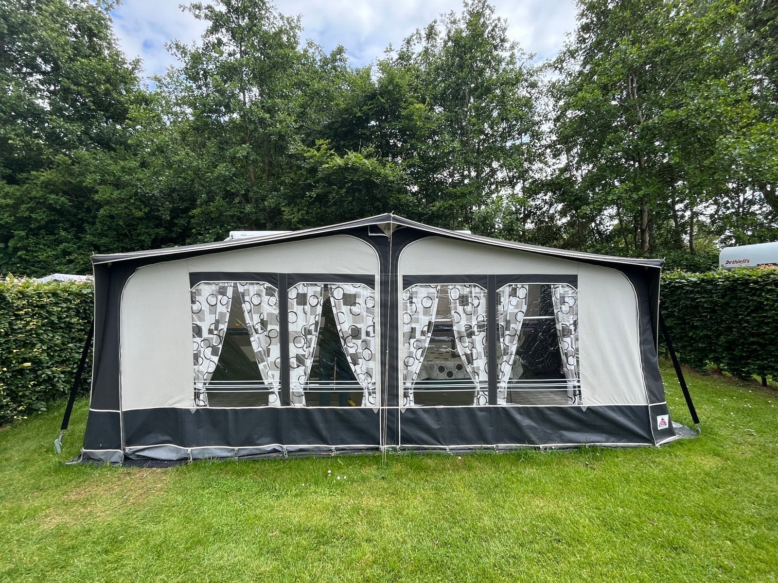 Caravan Hobby Excellent Easy 540, Caravans en Kamperen, Vast bed, Rondzit, Hobby, Particulier