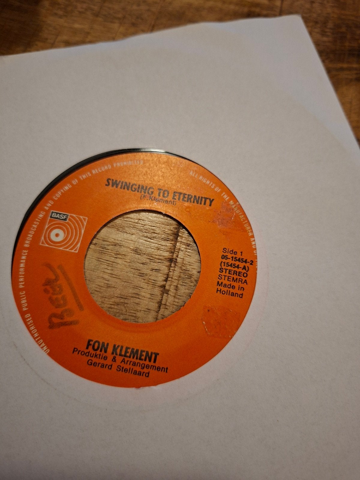 fon klement / swinging to eternity, Ophalen of Verzenden, Zo goed als nieuw, Pop