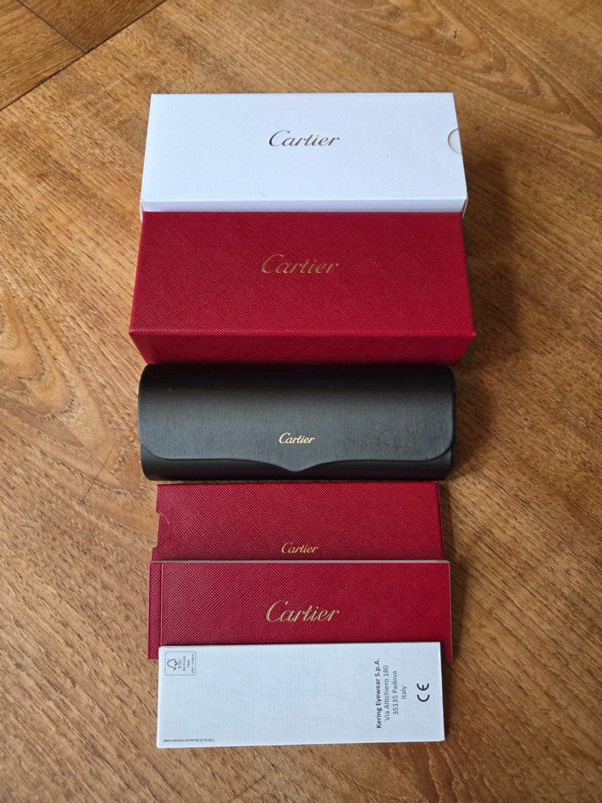 Foto 6 van Cartier Zonnebril Pilotenbril goud