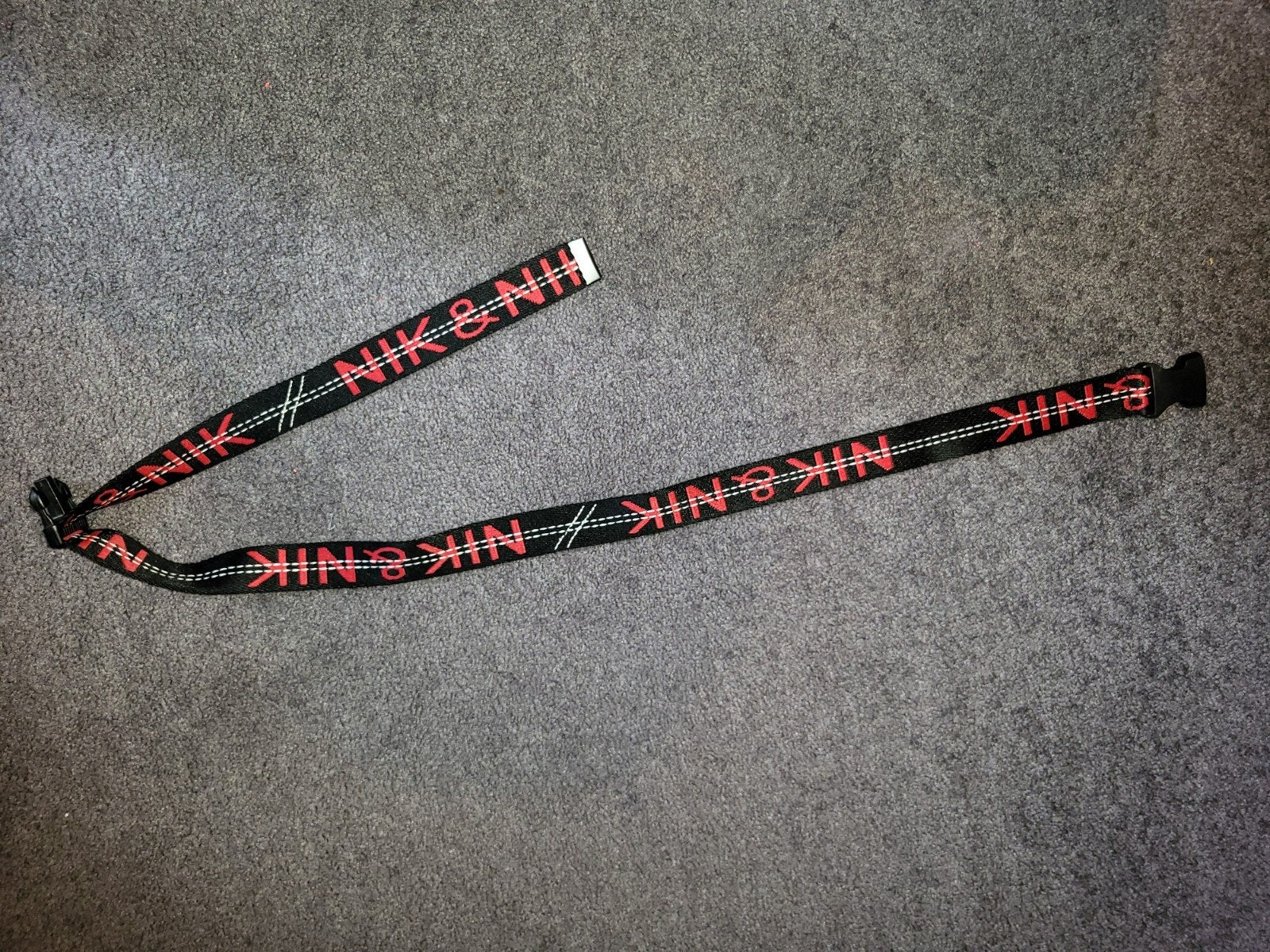 Riem nik & nik lengte 110 cm, Ophalen of Verzenden