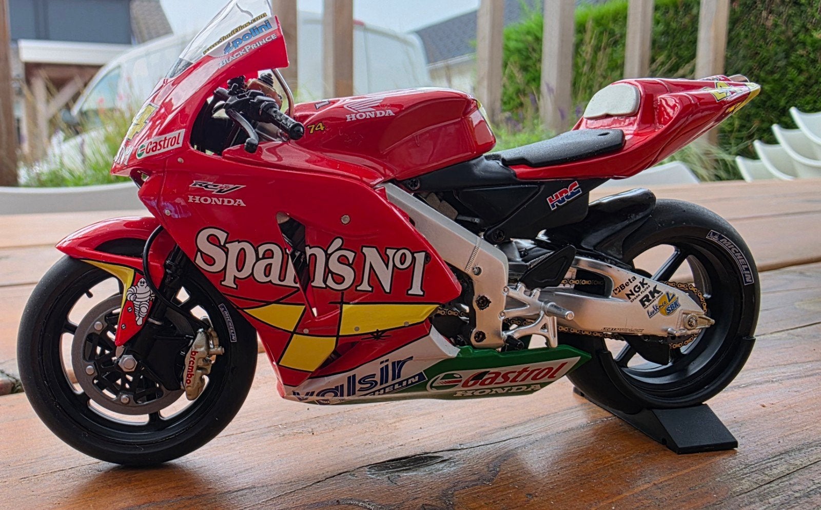 honda rc211v 2006 toni elias, Ophalen of Verzenden, Nieuw, 1:9 t/m 1:12, Motor