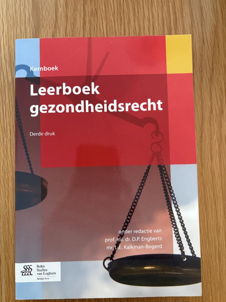 Leerboek Gezondheidsrecht, Gelezen, Ophalen of Verzenden, WO, DP Engberts