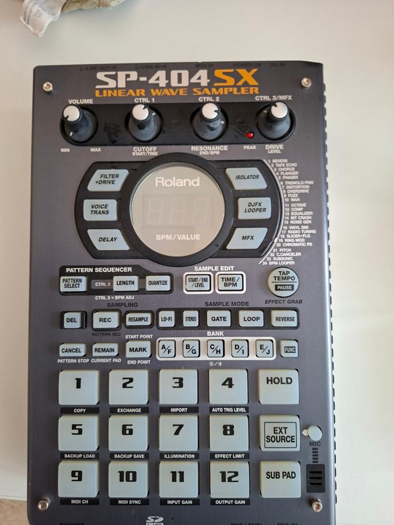 Roland SP-404SX Linear Wave Sampler, Ophalen of Verzenden, Gebruikt