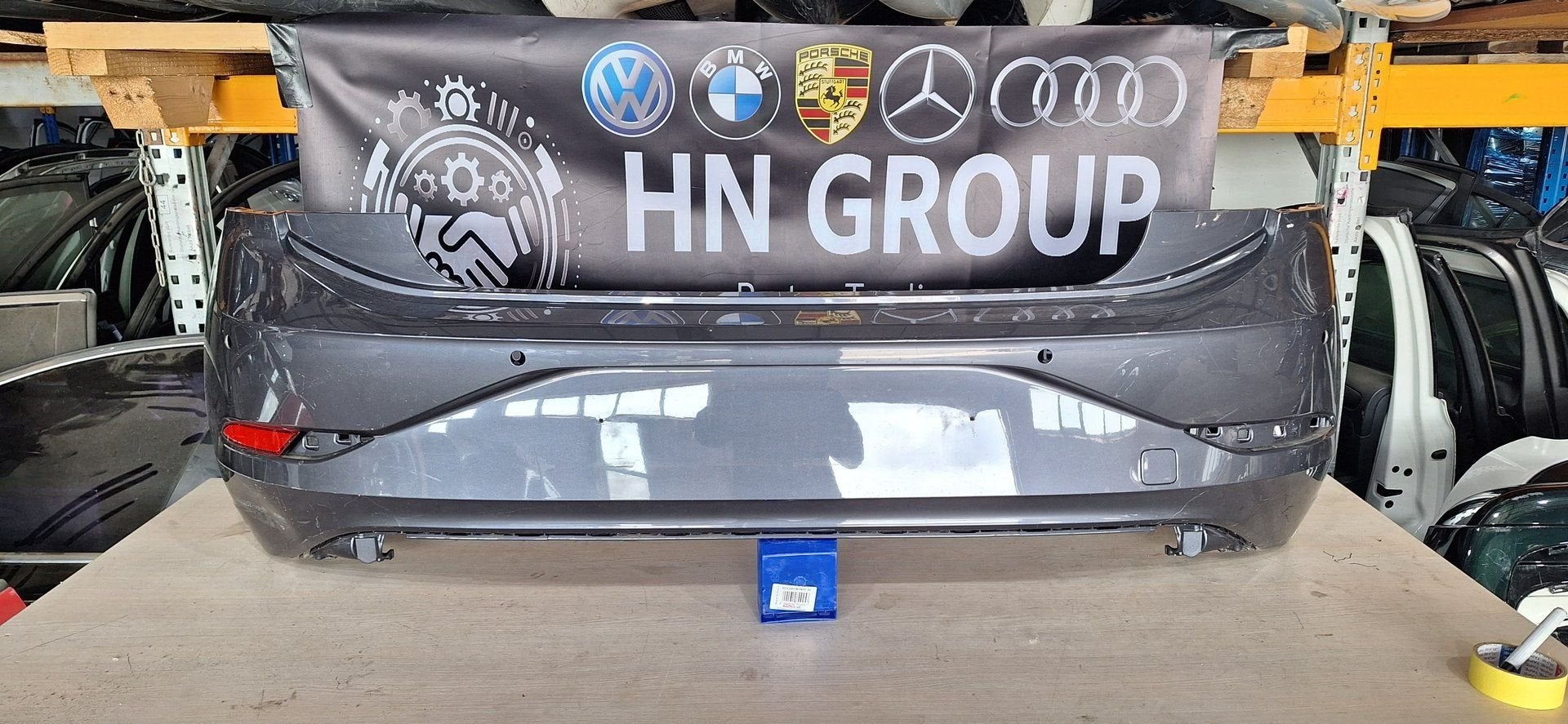 VW Polo 2G Facelift GTI 21+ Achterbumper Bumper 6xPDC, Gebruikt, -, -, Ophalen of Verzenden