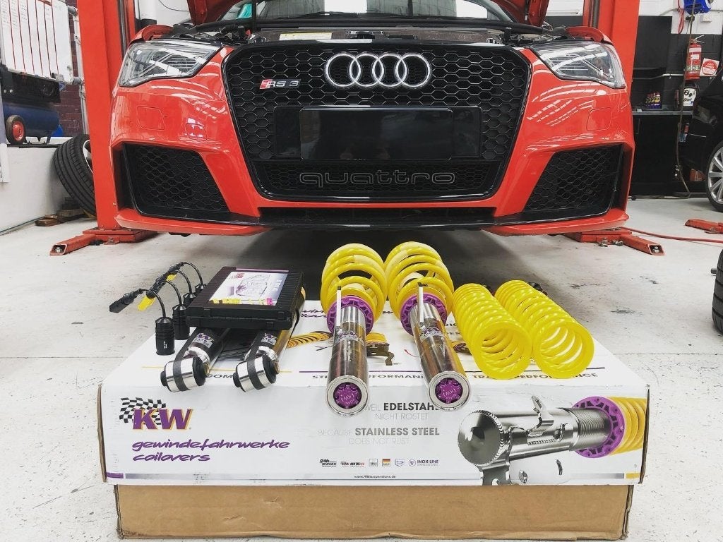 KW V3 schroefset verlaging - Audi RS3 8V Sportback 12-21, Ophalen of Verzenden