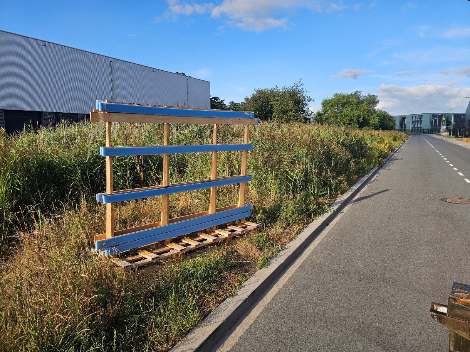 Gratis houten kozijnen bok - ideaal voor brandhout, Doe-het-zelf en Verbouw, Gebruikt, Overige typen, Ophalen of Verzenden, 150 tot 225 cm