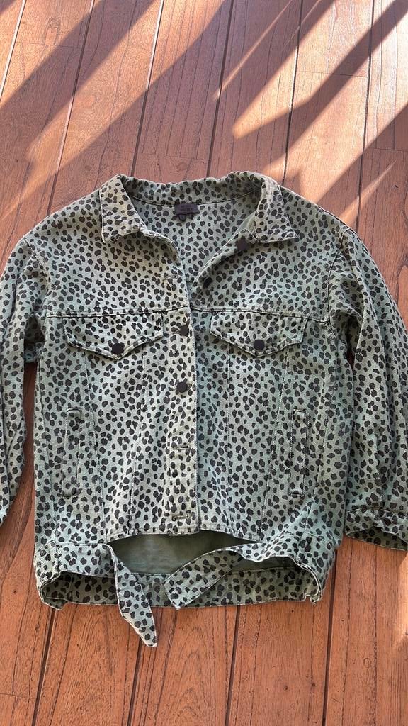 Seven sisters jack jas spijkerjack S groen zomer, Kleding | Dames, Ophalen of Verzenden, Zo goed als nieuw, Groen