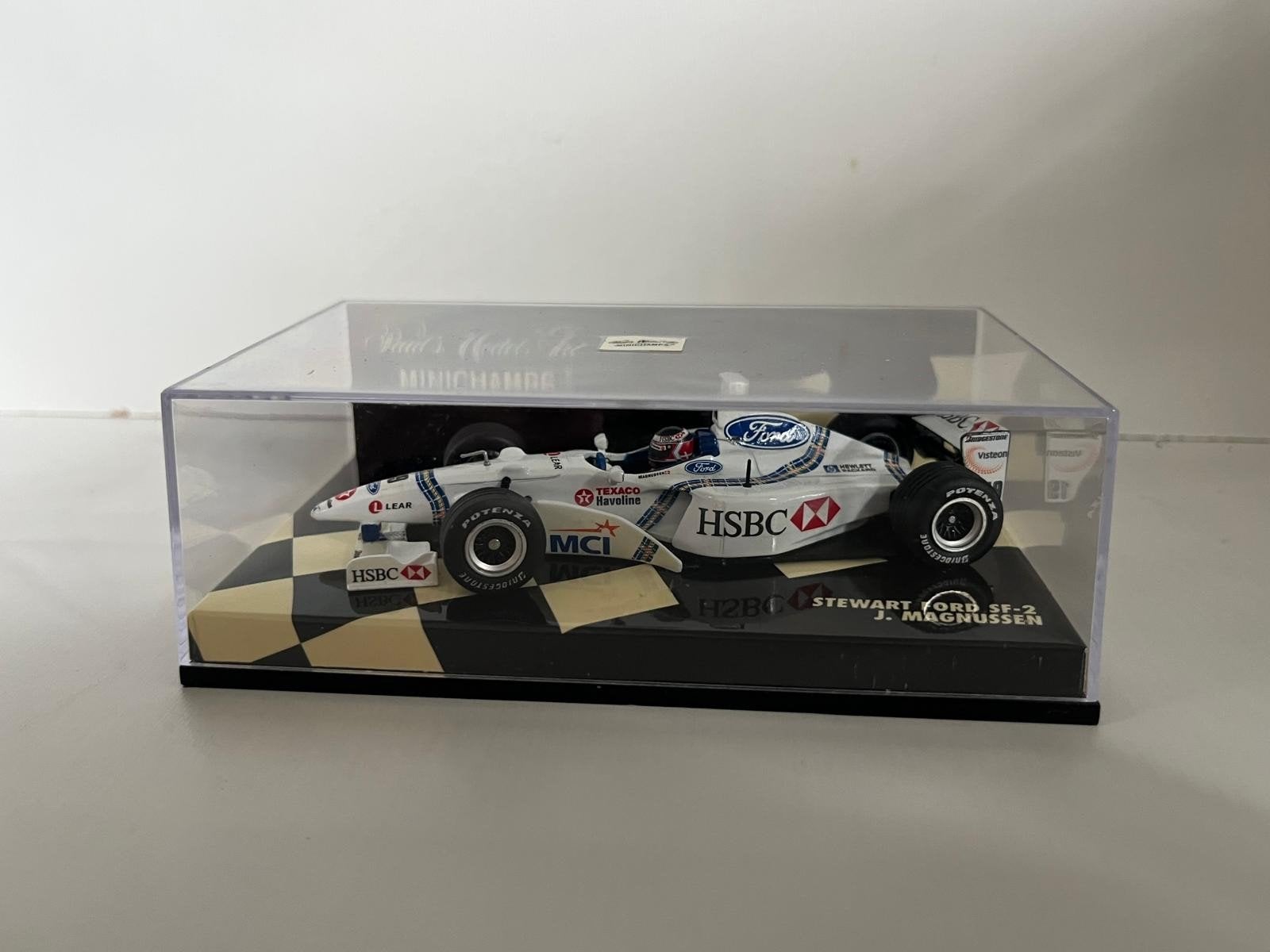 Minichamps F1 Stewart Ford Magnussen, Auto, ., Ophalen of Verzenden, Zo goed als nieuw