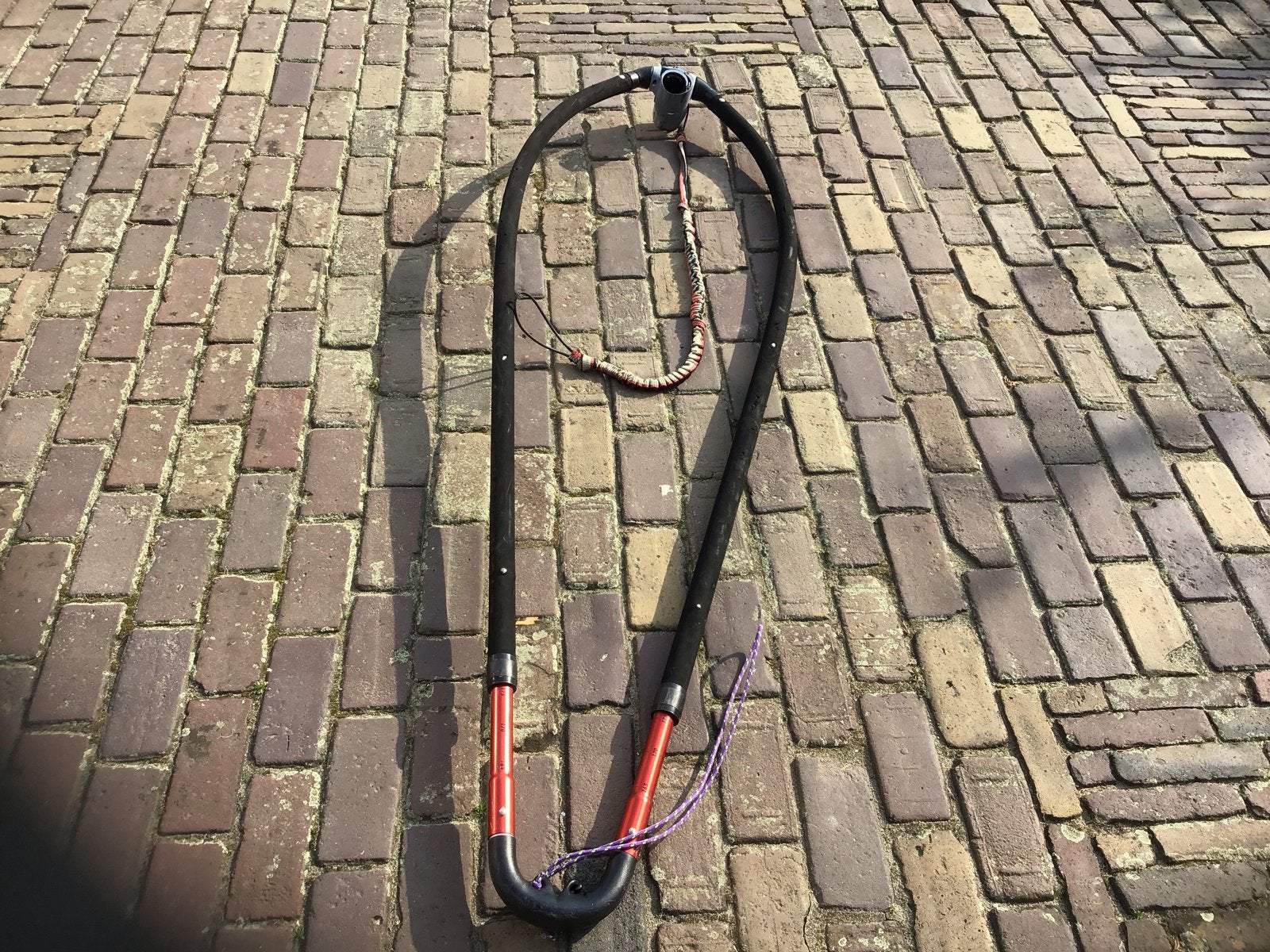 Windsurfset: NeilPryde Surf Slalom 5.4m² zeil, giek, mast, Watersport en Boten, Ophalen, Gebruikt