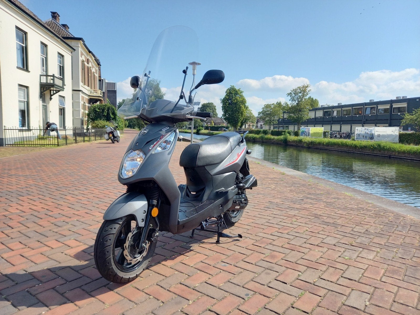 Sym Orbit 2 met zuinige Euro4 motor, Ophalen, Sym, 49 cc, Zo goed als nieuw
