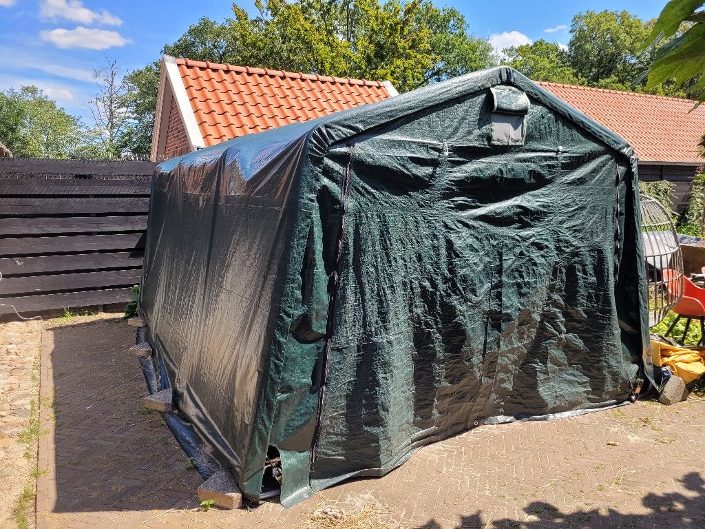 Garage tent, Tuin en Terras, Tuinhuizen, Ophalen, Overige materialen, 250 tot 500 cm, Overige typen