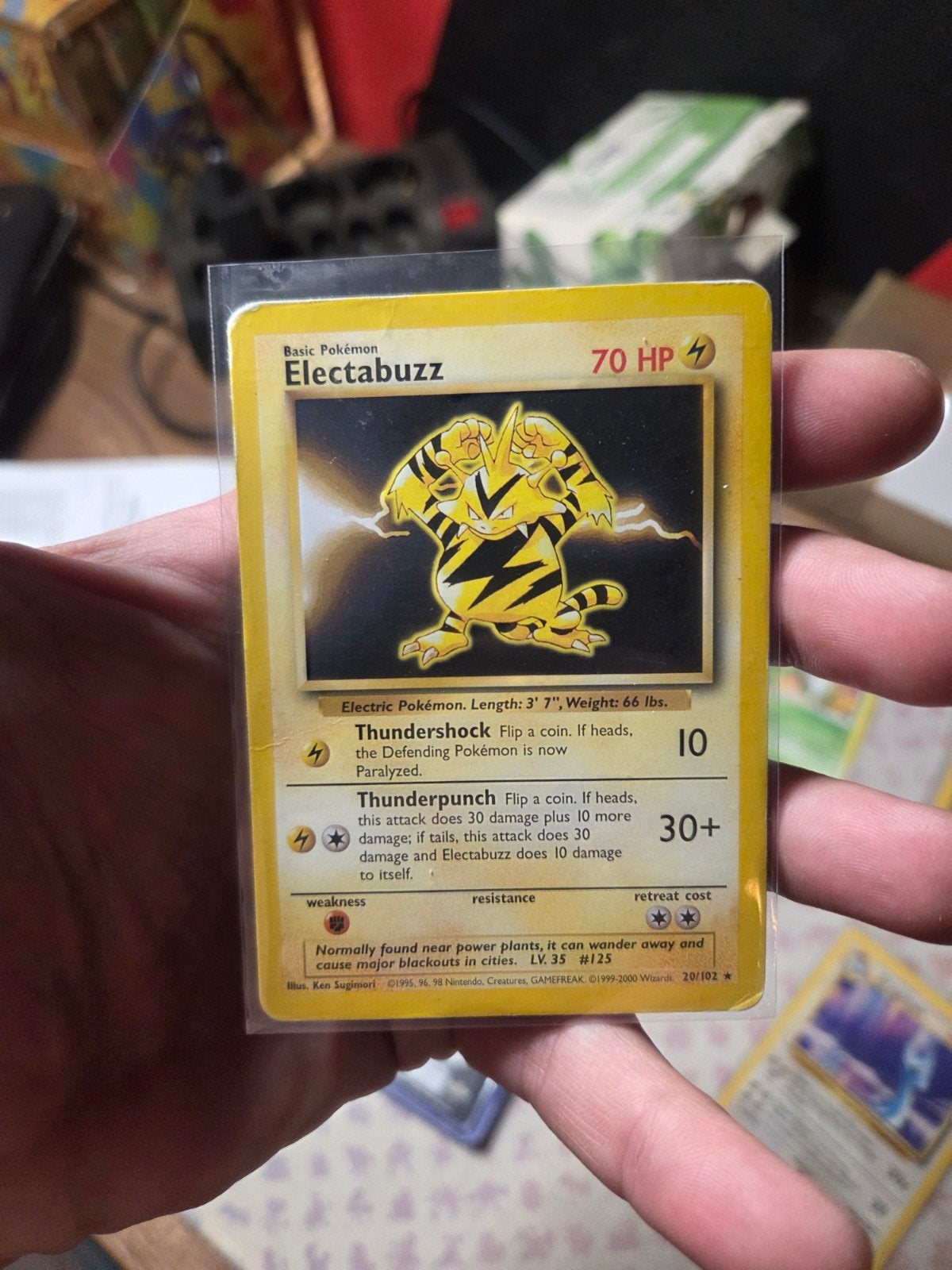Electabuzz en Dragonair rare Base Set 18 en 20/102 wotc 1999, Hobby en Vrije tijd, Verzamelkaartspellen | Pokémon, Gebruikt, Meerdere kaarten